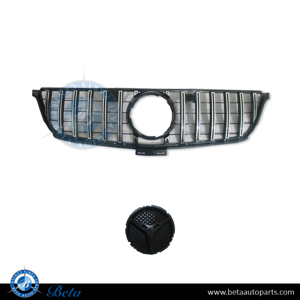 Grille GT Look for Mercedes ML-Class W166 2012-2014 models, Part Number 1668801A85 Grille GT Look for Mercedes ML-Class W166 2012-2014 models, Part Number 1668801A85